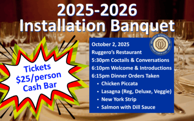 2025-2026 Installation Banquet