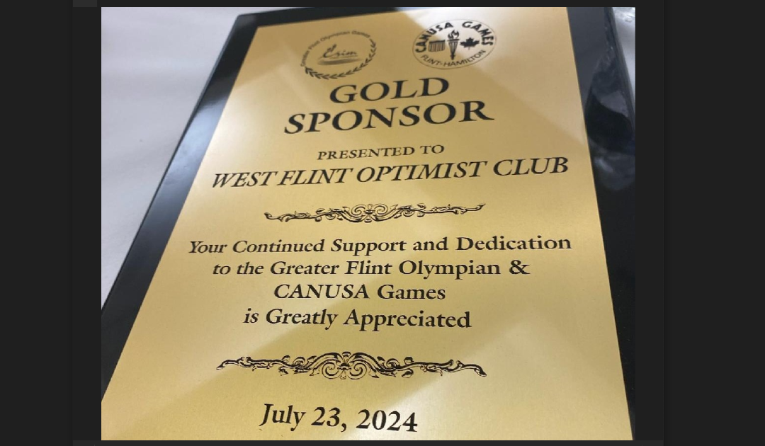 West Flint Optimist Club – July 24, 2024 Newsletter